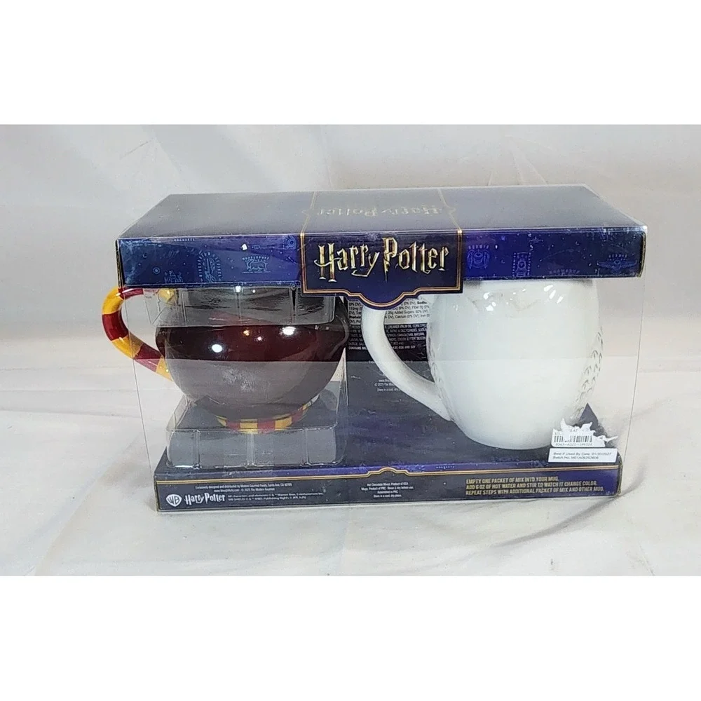 Harry Potter Color Changing Hot Chocolate Mix Cocoa For Two Gift Set New In Box